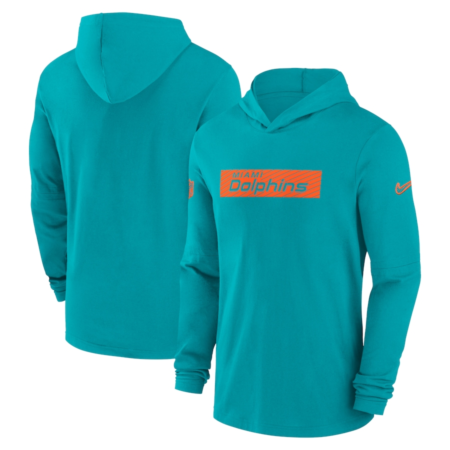 Men Miami Dolphins green 2024 Nike NFL Hoodie->philadelphia eagles->NFL Jersey